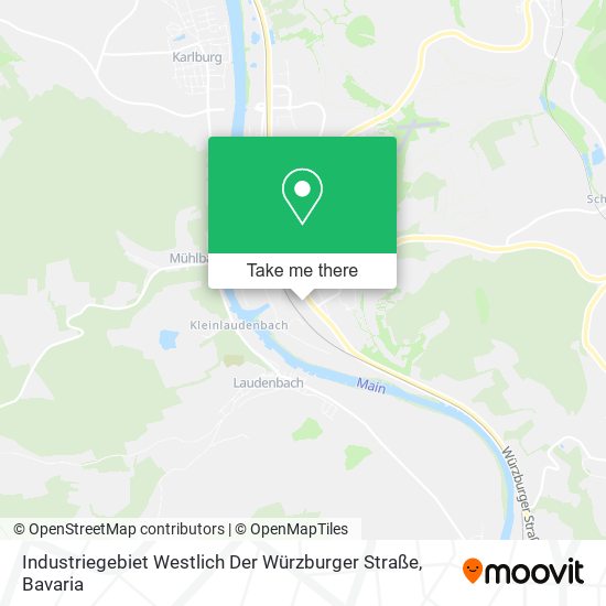 Industriegebiet Westlich Der Würzburger Straße map