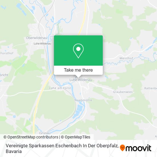 Карта Vereinigte Sparkassen Eschenbach In Der Oberpfalz