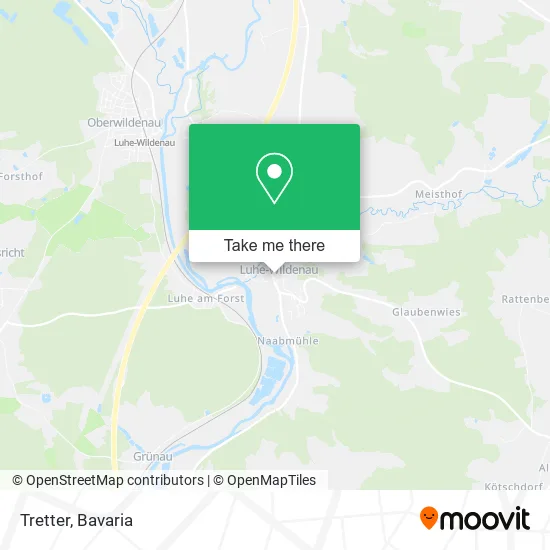 Карта Tretter