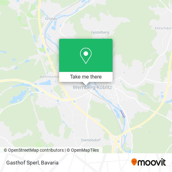 Gasthof Sperl map