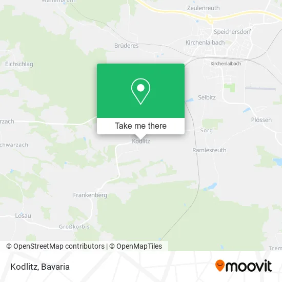 Карта Kodlitz