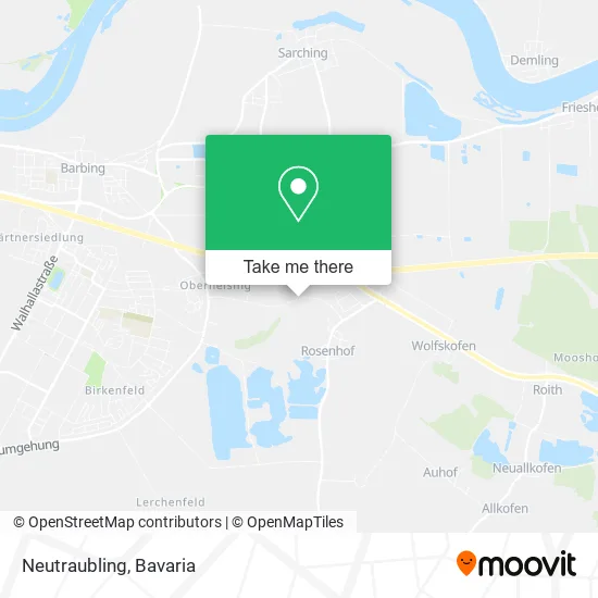 Карта Neutraubling
