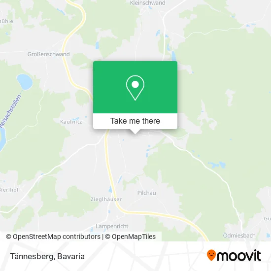 Карта Tännesberg