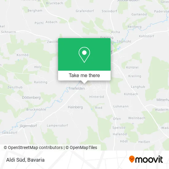 Карта Aldi Süd