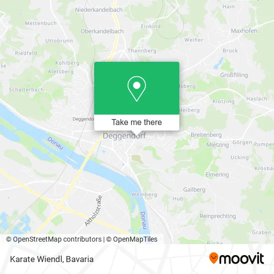 Карта Karate Wiendl
