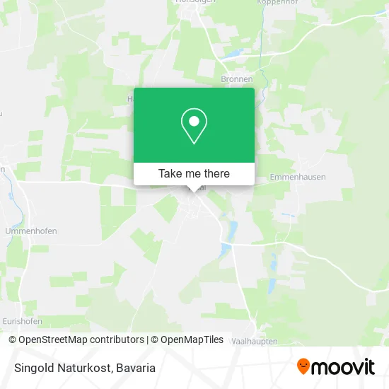 Карта Singold Naturkost