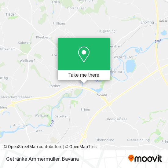 Getränke Ammermüller map