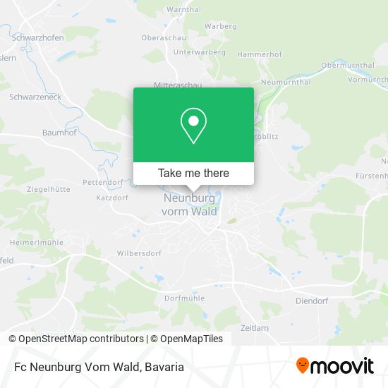 Fc Neunburg Vom Wald map