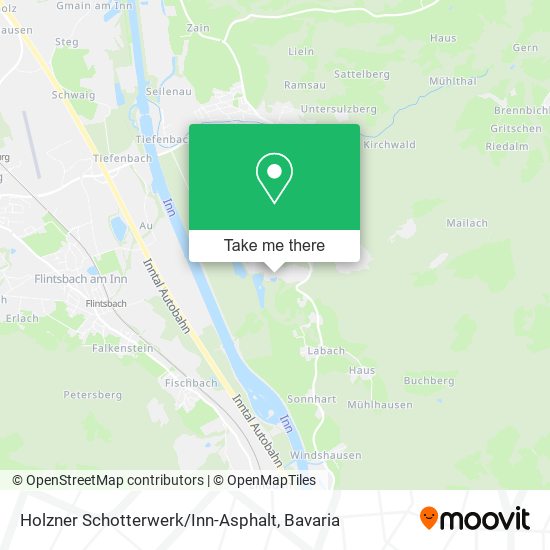 Holzner Schotterwerk / Inn-Asphalt map