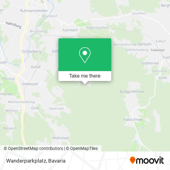Карта Wanderparkplatz