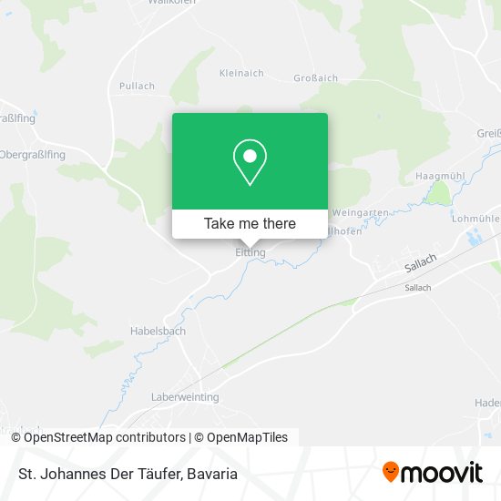 St. Johannes Der Täufer map