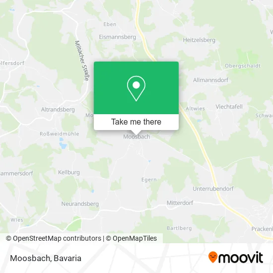 Карта Moosbach