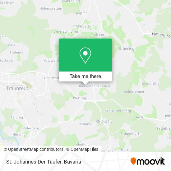 St. Johannes Der Täufer map