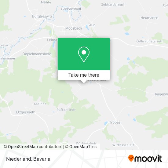 Niederland map