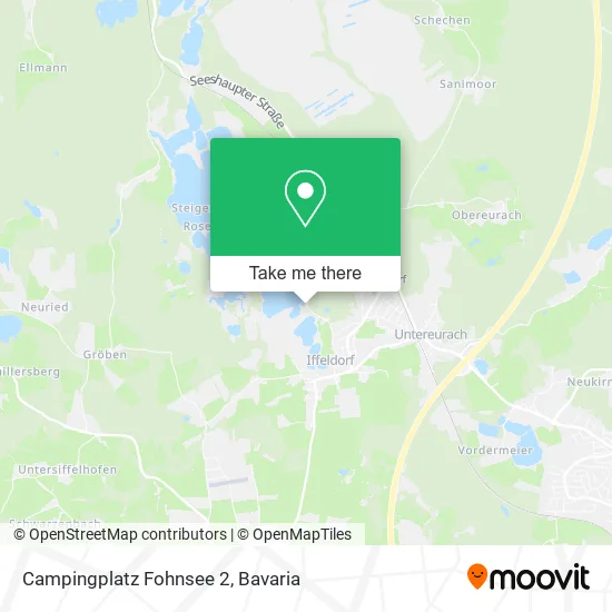 Карта Campingplatz Fohnsee 2