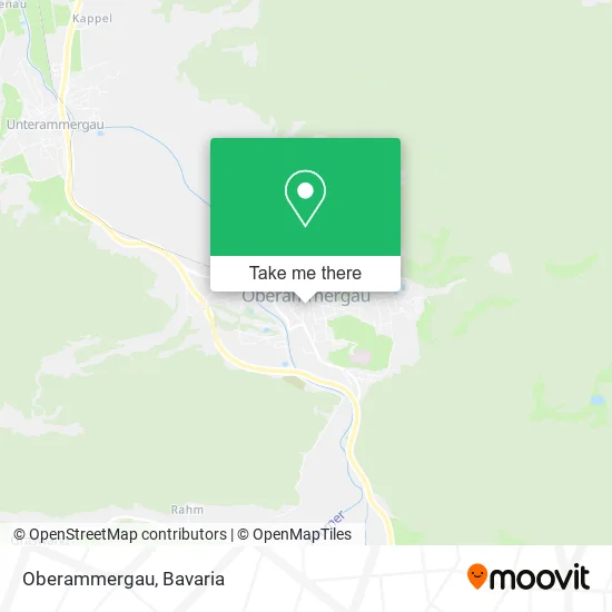 Карта Oberammergau