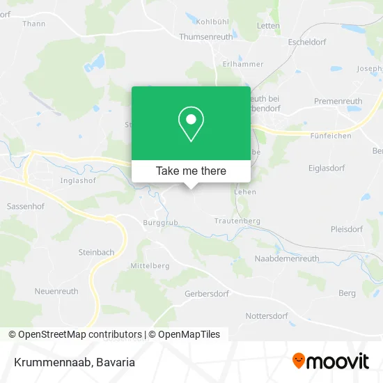 Карта Krummennaab