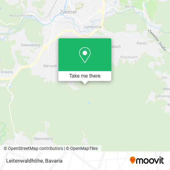 Карта Leitenwaldhöhe