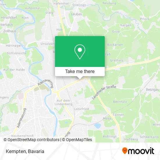 Карта Kempten