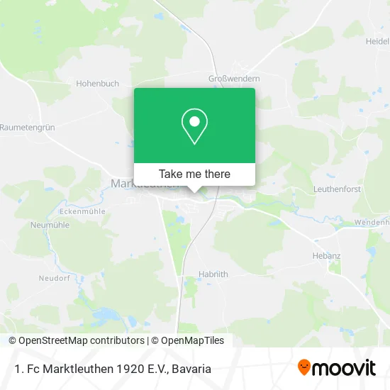 Карта 1. Fc Marktleuthen 1920 E.V.