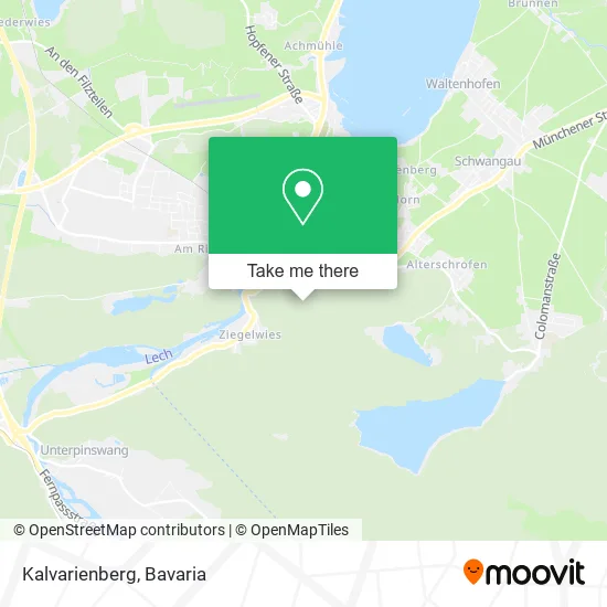 Карта Kalvarienberg