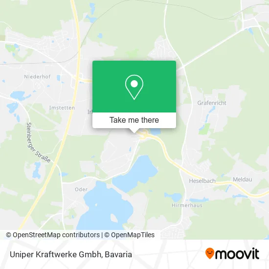 Карта Uniper Kraftwerke Gmbh