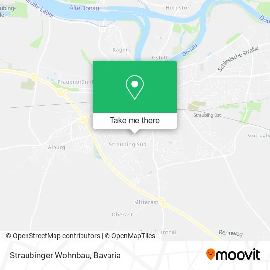 Карта Straubinger Wohnbau