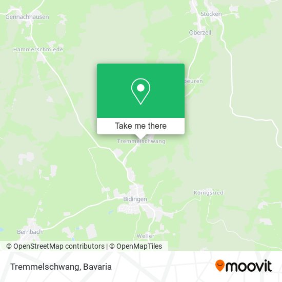 Tremmelschwang map