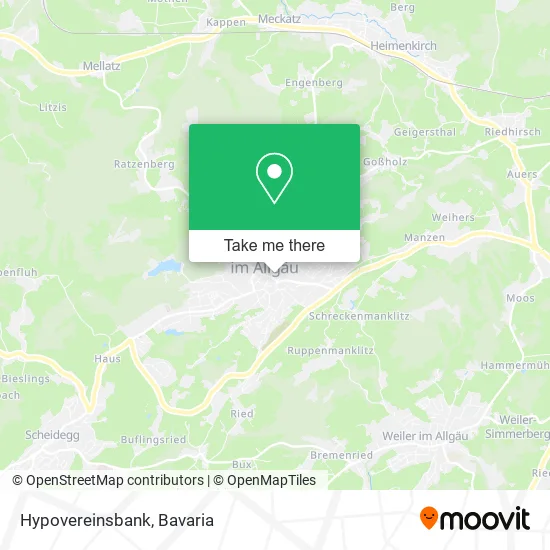 Карта Hypovereinsbank