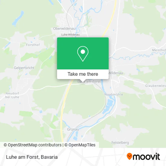 Карта Luhe am Forst