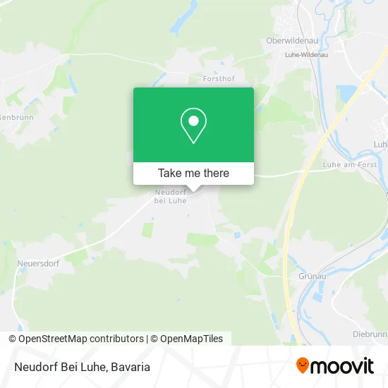 Карта Neudorf Bei Luhe
