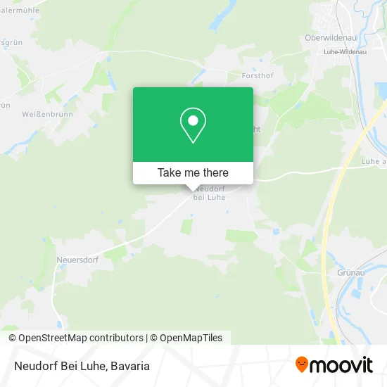 Карта Neudorf Bei Luhe