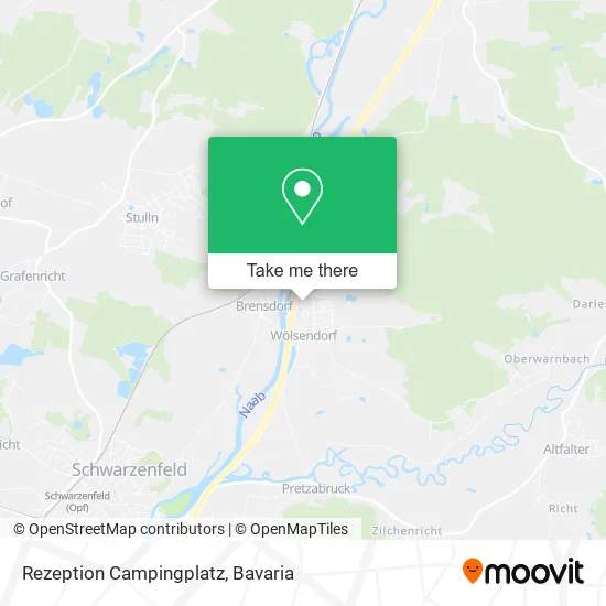 Карта Rezeption Campingplatz
