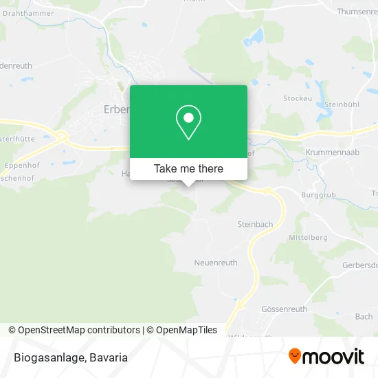 Карта Biogasanlage