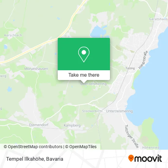 Карта Tempel Ilkahöhe