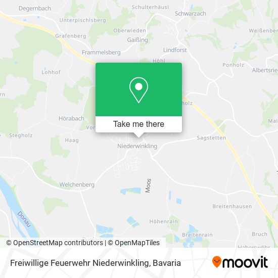 Карта Freiwillige Feuerwehr Niederwinkling