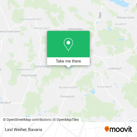 Карта Lesl Weiher