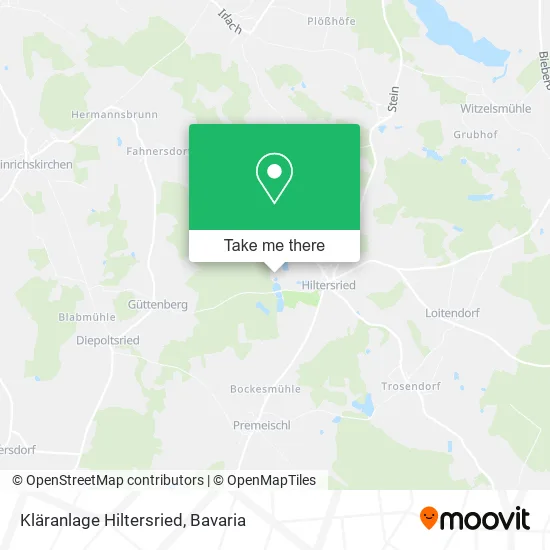 Карта Kläranlage Hiltersried