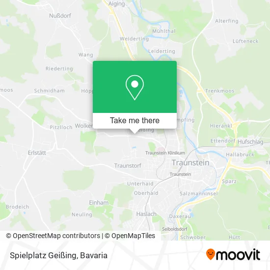 Карта Spielplatz Geißing