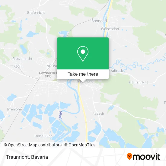 Карта Traunricht