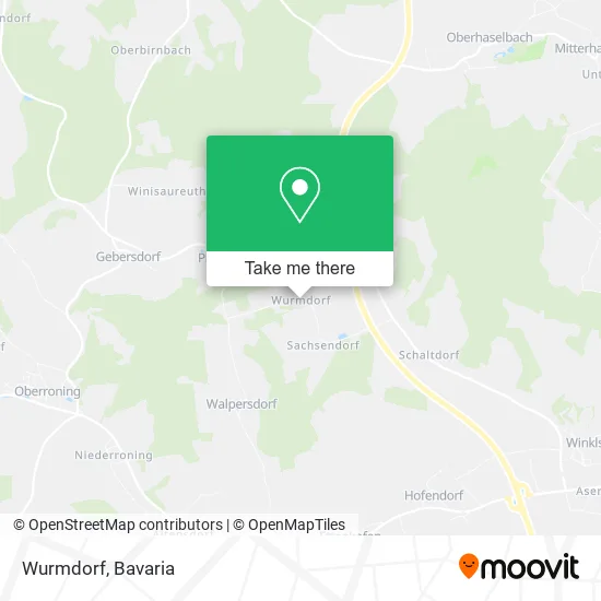 Карта Wurmdorf