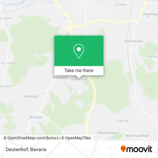 Карта Deutenhof