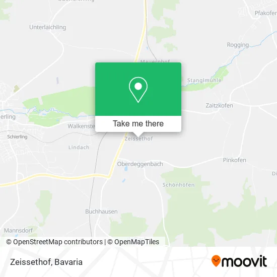 Карта Zeissethof