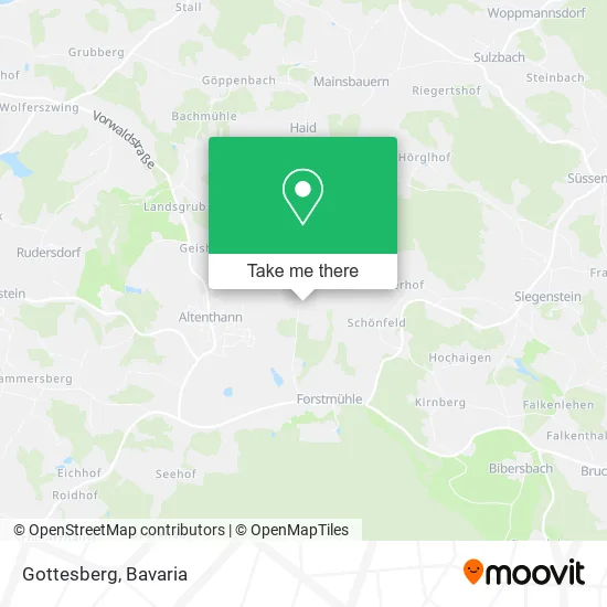 Карта Gottesberg