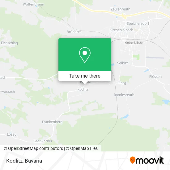 Карта Kodlitz