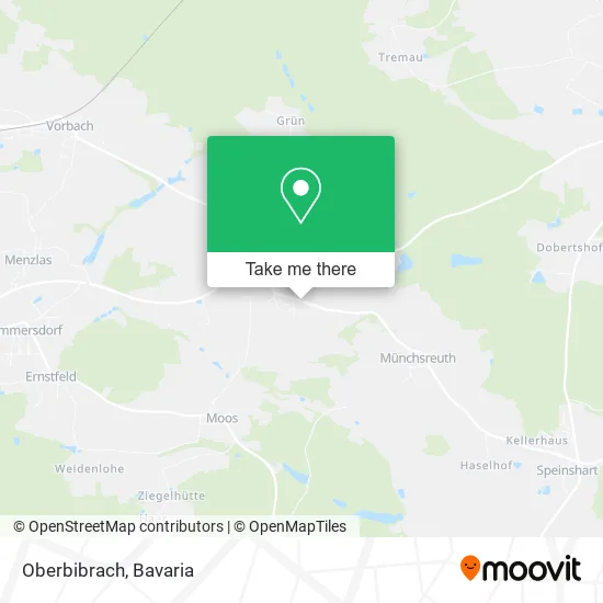 Карта Oberbibrach