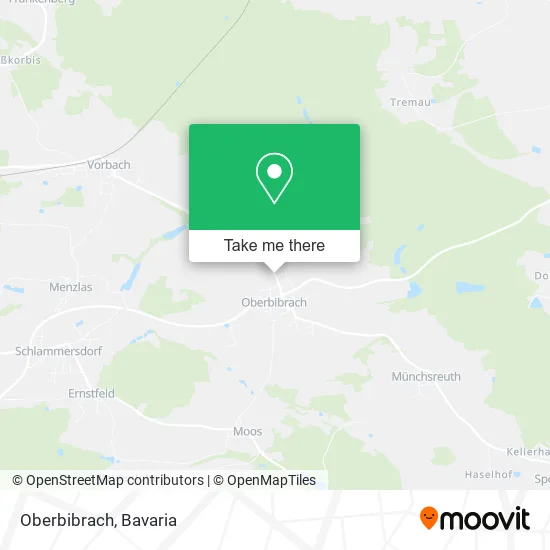 Карта Oberbibrach