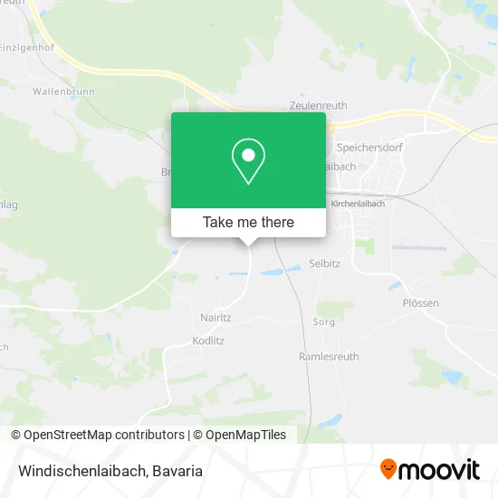 Карта Windischenlaibach