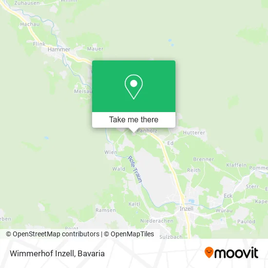 Карта Wimmerhof Inzell