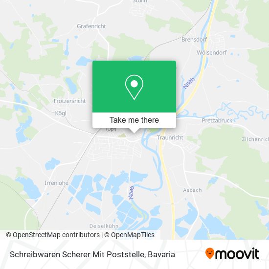 Schreibwaren Scherer Mit Poststelle map